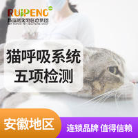 亚宠展【安徽阿闻】猫呼吸系统PCR核酸检测 猫呼吸系统五项（PCR核酸检测）